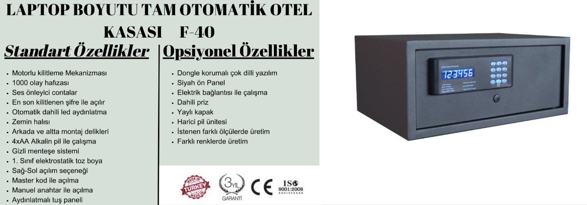 Laptop-Boyutu-Safebox-Otel-Tipi-Kasa-F40