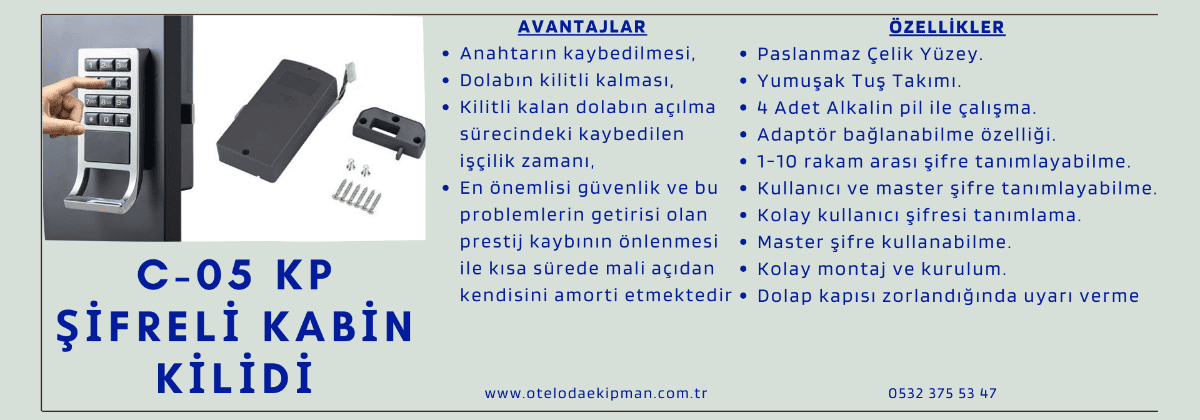otel-ekipman-kabin-kilidi-şifreli-C05