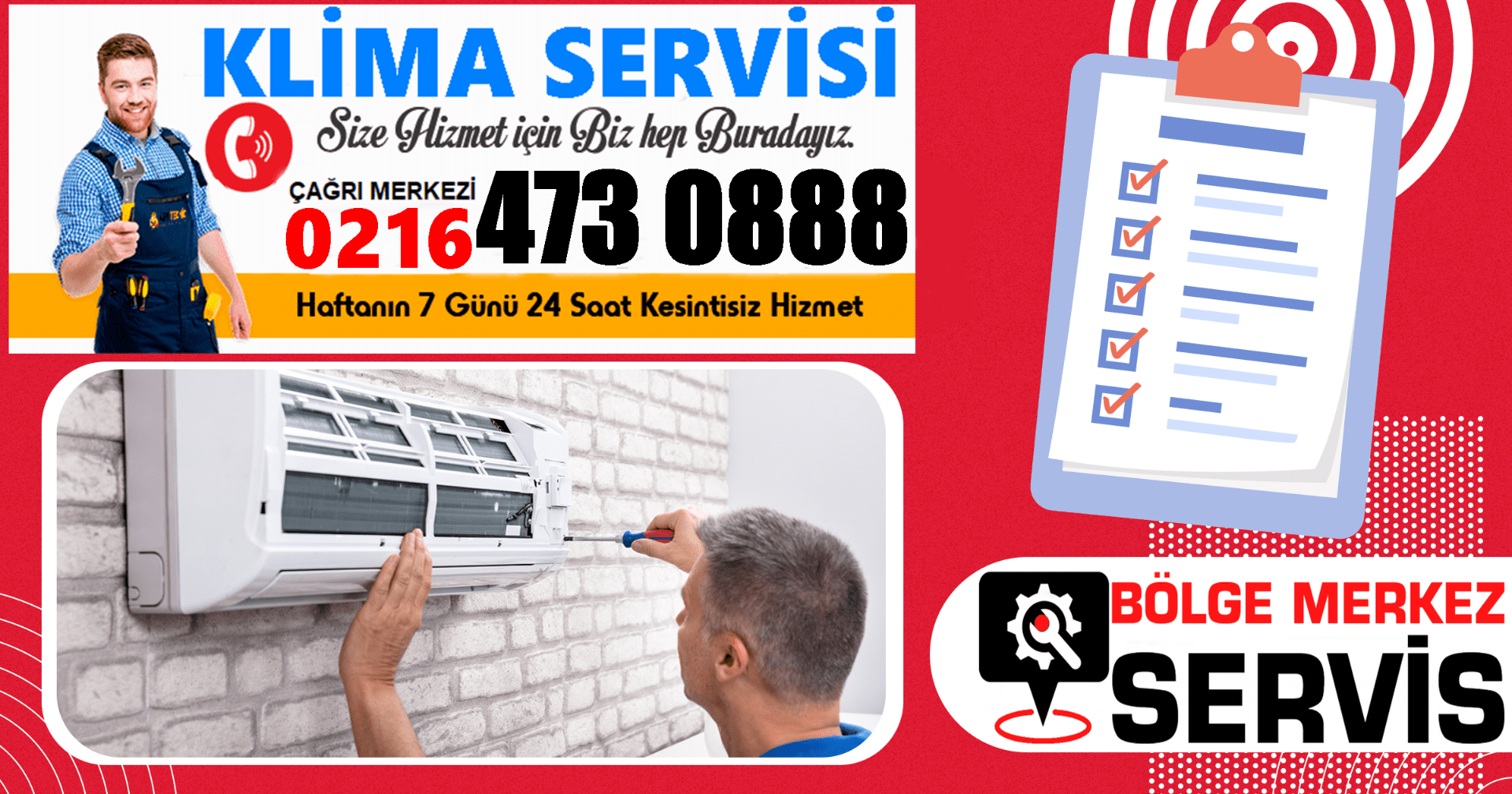 İstanbul Klima Yetkili Teknik Servisi