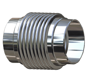 Metal Körüklü Eksenel Kompansatör Kaynak Boyunlu