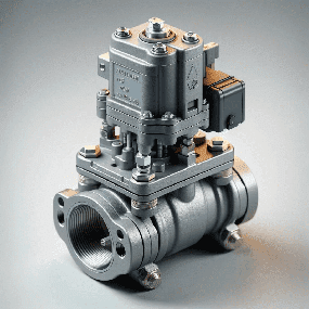 Selenoid Kontrol Vanası Teknik Çizim