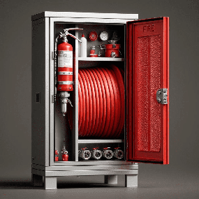 Yangın Dolabı Gerçek Fotoğraf