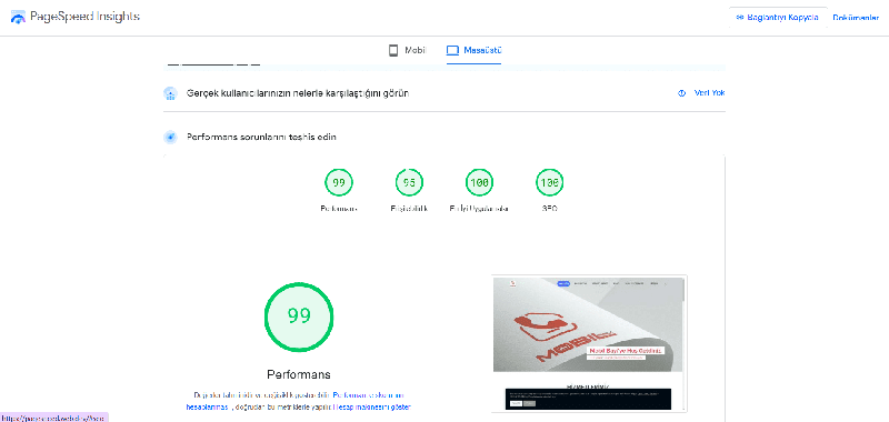 seo anlayışımız-pagespeed