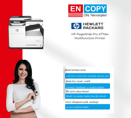 HP M477 Mürekkep Püskürtmeli A4 Fotokopi Makinesi
