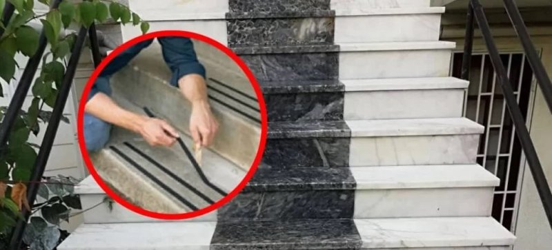 merdiven güvenliği-kaydırmaz bant