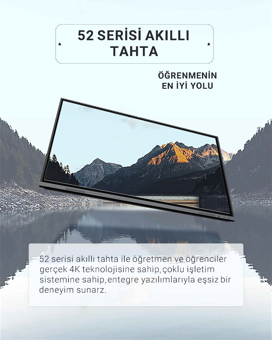 VSTouch Akıllı Tahta - 4K Ekran