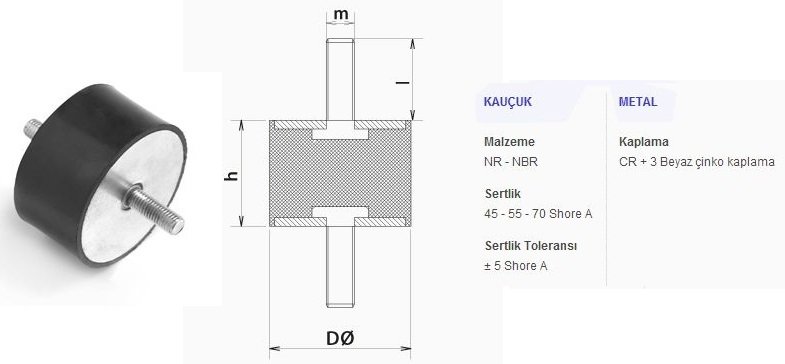 A-tip-dairesel-vibrasyon-takozu-kaucuk-Pullu-pulsuz