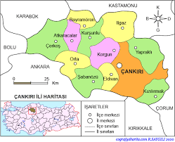 Şabanözü Coğrafya