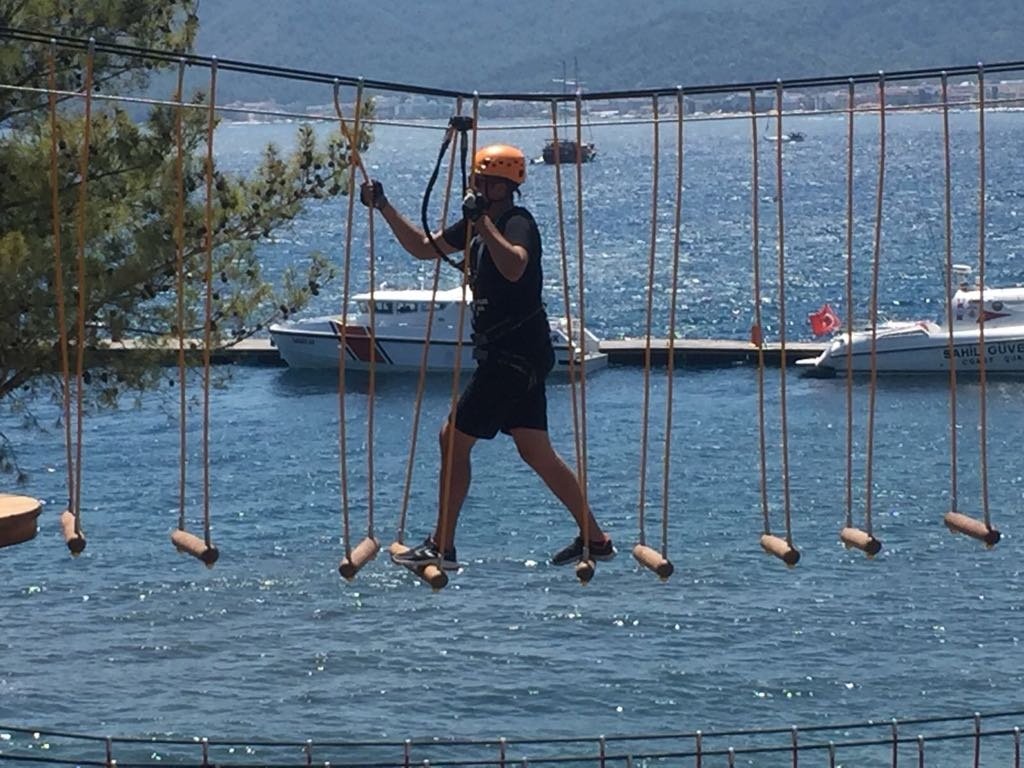 Wooden Pole Adventure Parks