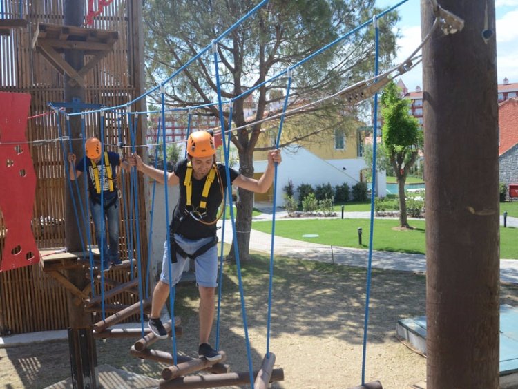 Wooden Pole Adventure Parks