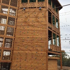 Wooden Climbing Walls