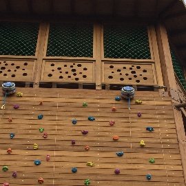 Wooden Climbing Walls