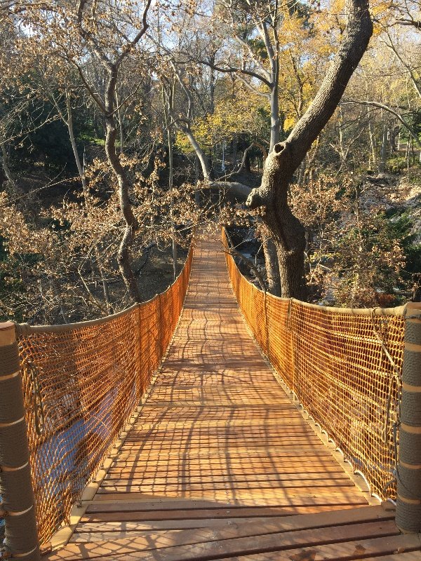 Viewing Terrace and Suspension Bridges