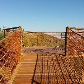 Viewing Terrace and Suspension Bridges