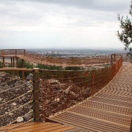 Viewing Terrace and Suspension Bridges