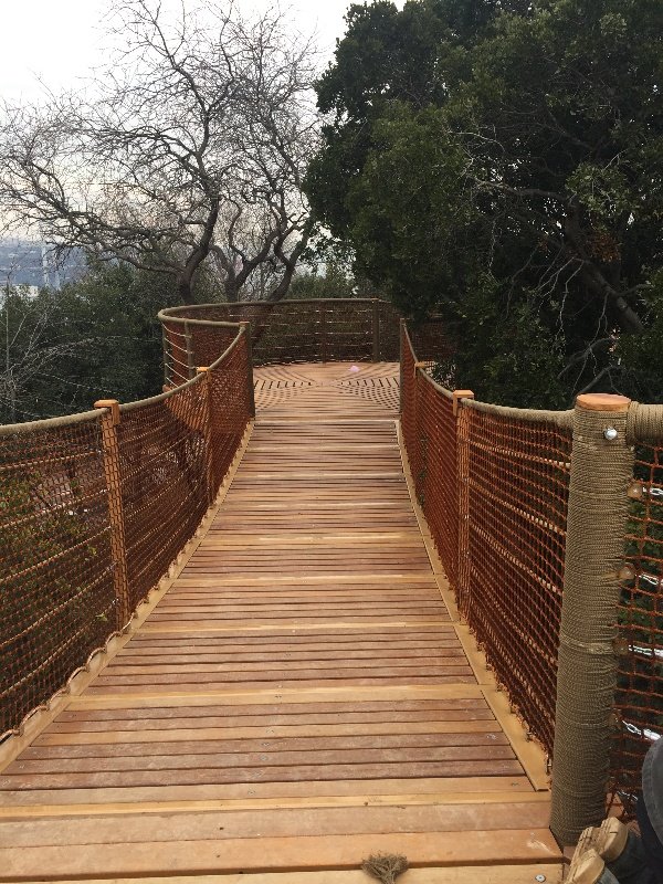 Viewing Terrace and Suspension Bridges