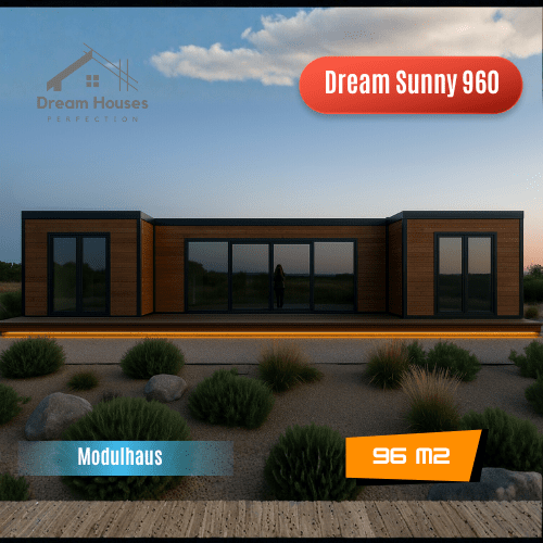 Dream Sunny 960 – Energieeffizientes Modulhaus nach EU-Norm