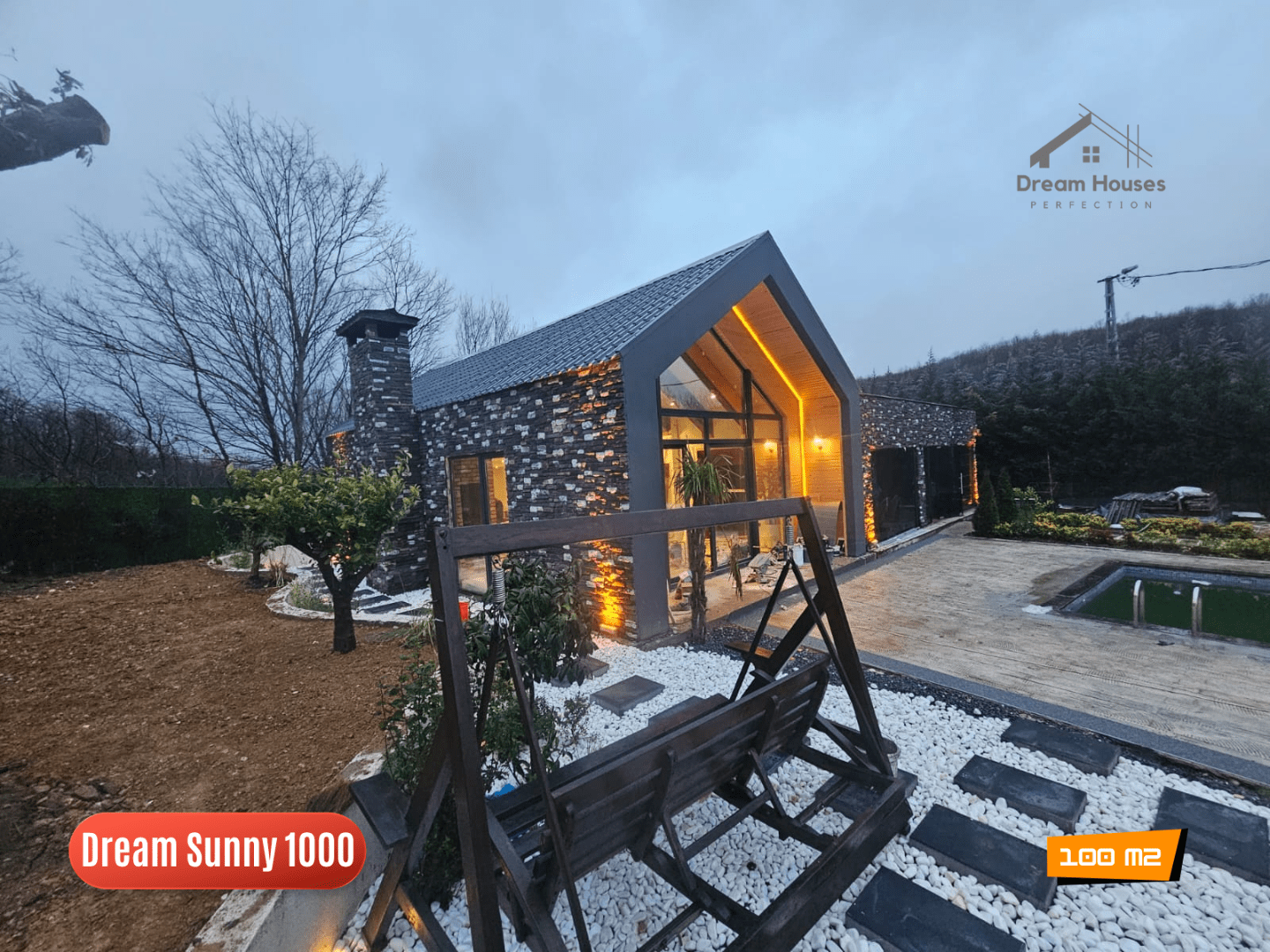 Dream Sunny 1000 ( 100 M2) Modulhaus