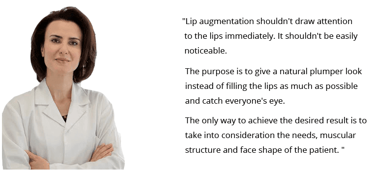Lip-augmentation