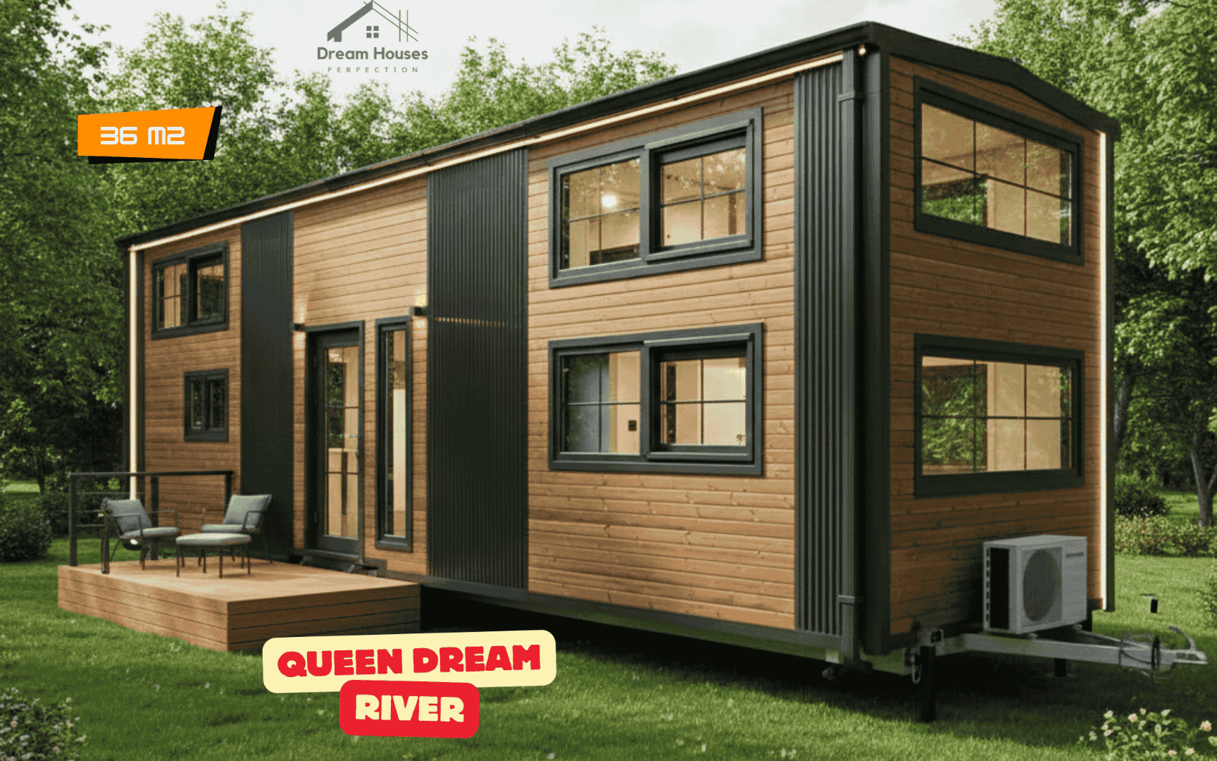 Queen Series Tiny House – Smart Space, Beautiful Living