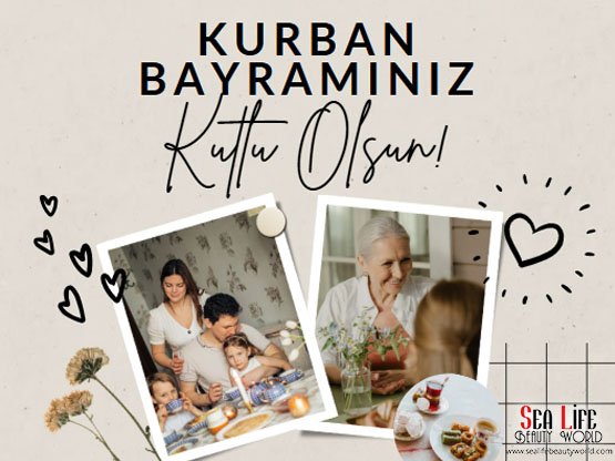 Kurban Bayramınız Mübarek Olsun – Bayram Sonrası Cilt Bakımı ve Bölgesel İncelme İpuçları | Sea Life Beauty World