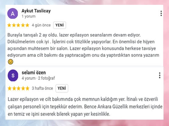 Ankara'da Selami Bey ve Aykut Bey'in Kızılay lazer e