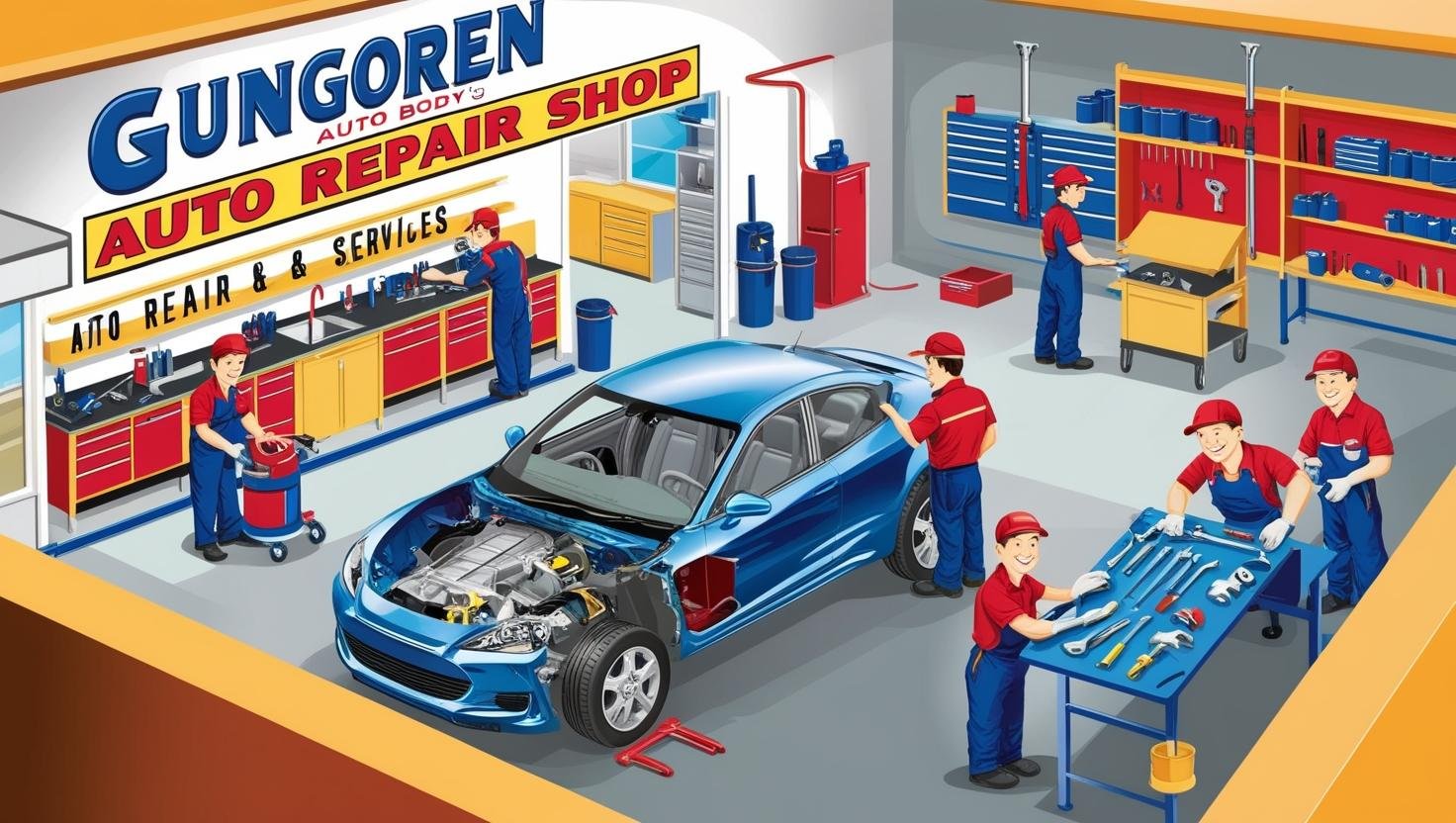 Güngören Oto Tamirhanesi _ Oto Kaporta Tamiri _ Oto