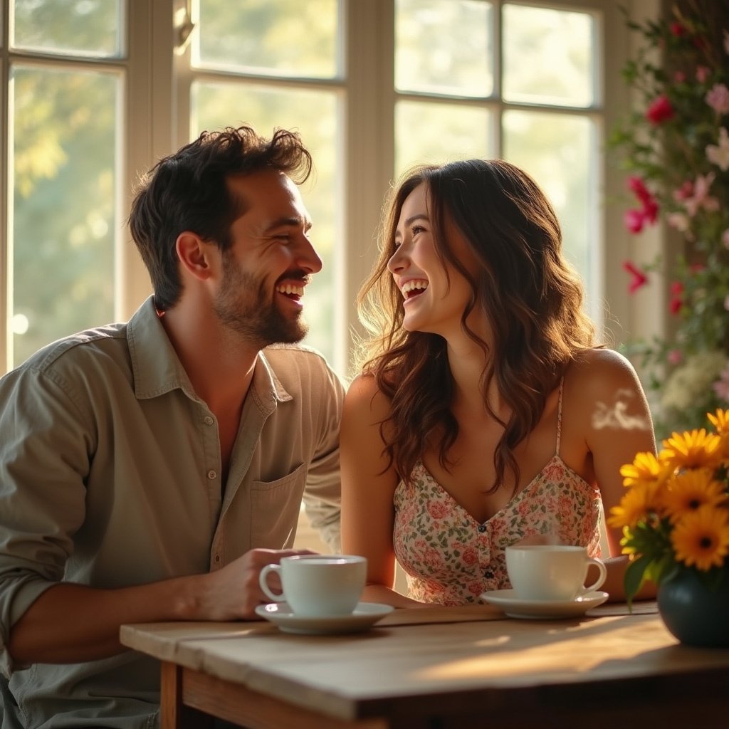 A Cozy Interior Of A Charming Bungalow Filled With Warm Sunlight