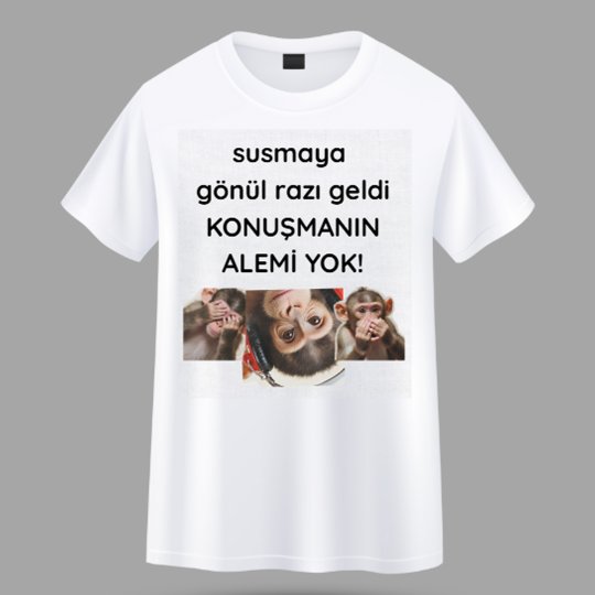Konuşmanın Alemi Yok - Unisex T-shirt