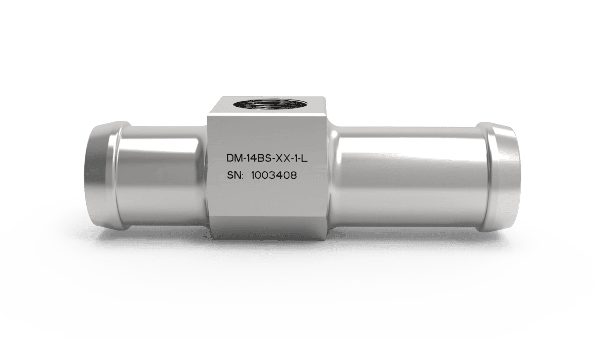 trigasdm turbine flow meter with hose connection (bala