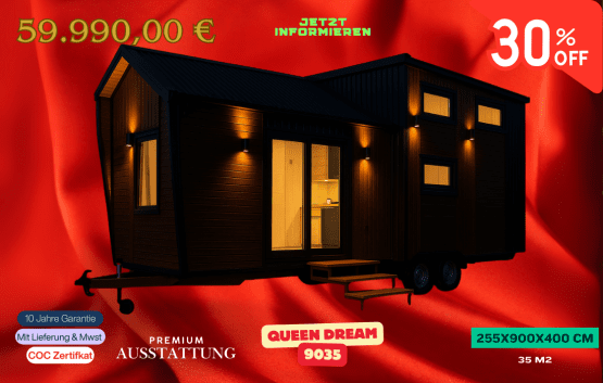 Tiny House Ausstattung 2025 – Premium Extras & Upgrades bei Dream Houses Berlin