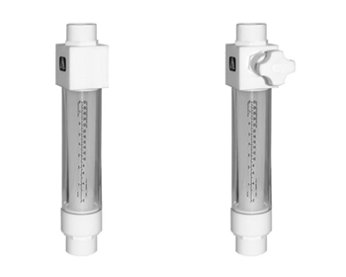 PTFE Inline-Durchflussmesser Aalborg F für hochreine Anwendungen
