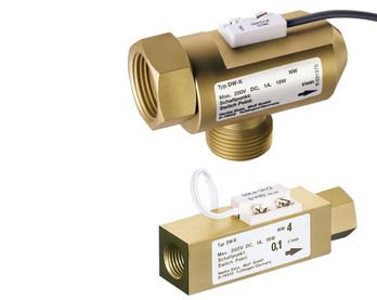 Kolben-Strömungsschalter DW-K für präzise Durchflussüberwachung