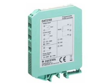 DAT 2165 Pt100 Signalwandler - RTD DIN-Schiene 4-20mA 0-10V