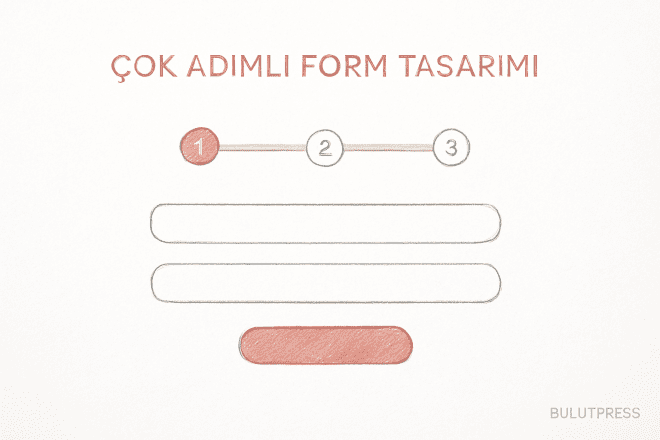Çok Adımlı Form Tasarımı ile Kullanıcı Deneyimi Artırma