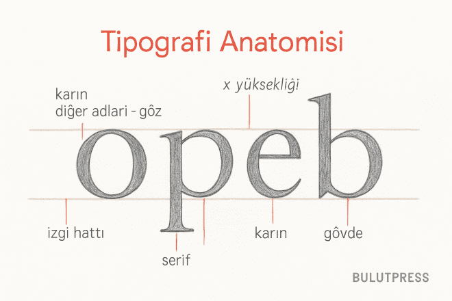 Tipografi Anatomisi: Temel Terimler ve Kullanım Rehberi