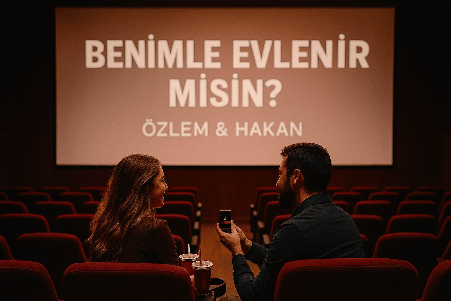 Sinemada Evlilik Teklifi