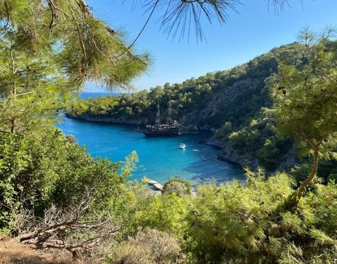 Boğazkent Porto Ceneviz, Sazak Akseki Bays