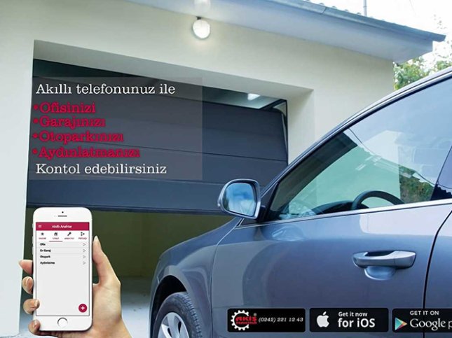 Akıllı Telefon İle Kontrol Sizde