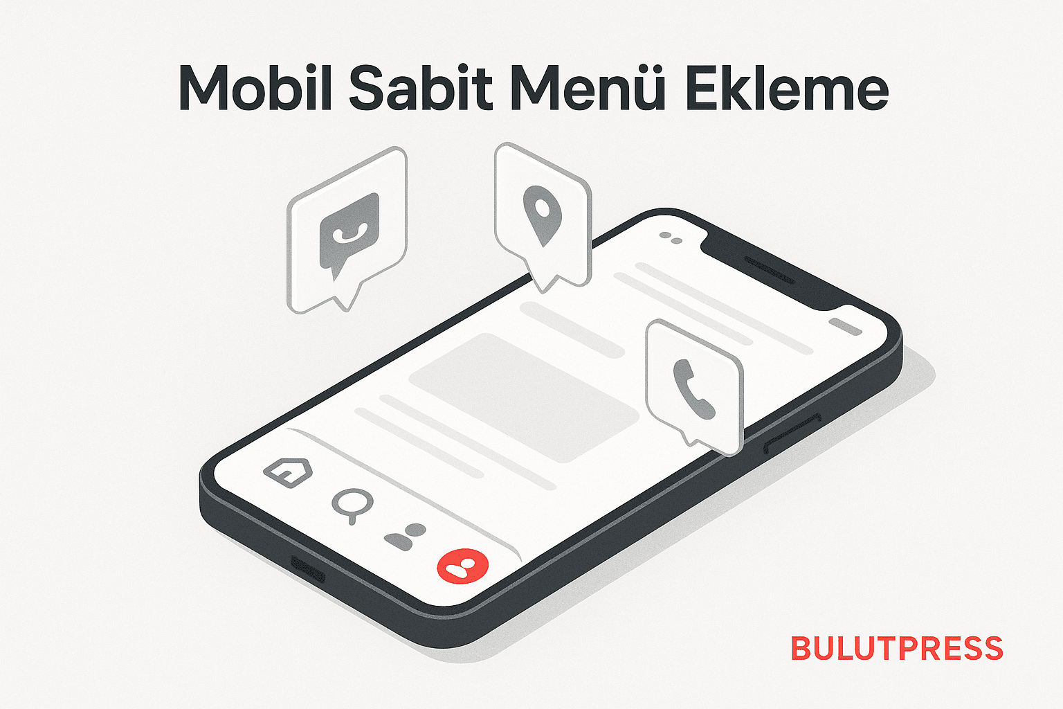 Mobil Sabit Menü Modülü