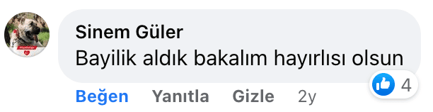 bayilik aldık bakalım hayırlısı olsun