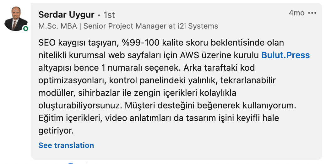 seo arama motoru önemseyen herkese öneririm