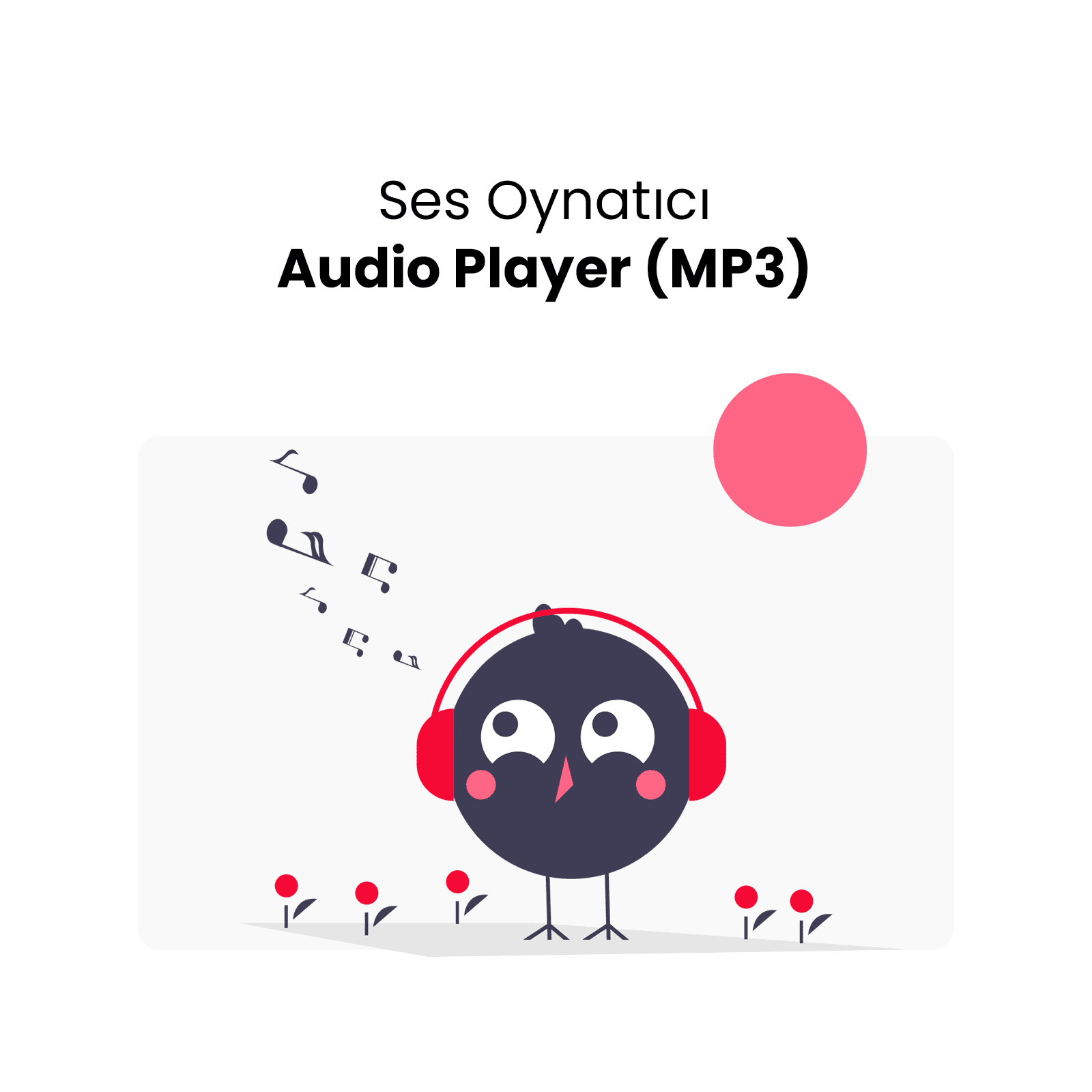 ses oynatıcı audio player mp3