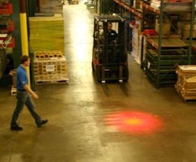 dikkat forklift uyarı lambası