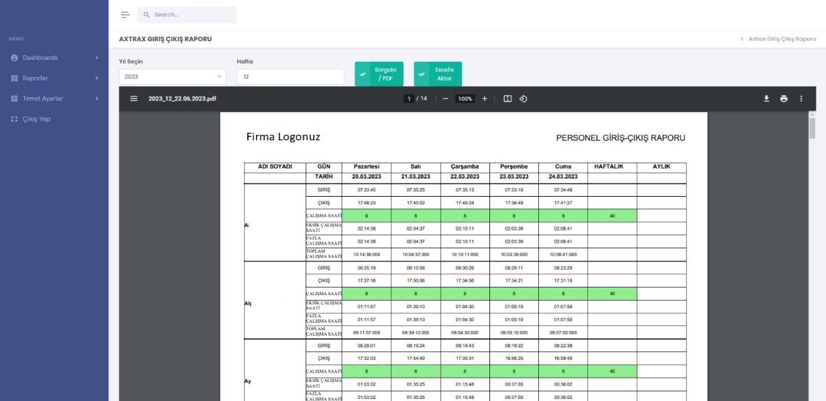 axtrax-raporlama-yazilimi