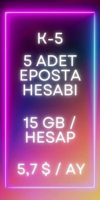 Kurumsal Eposta Paketi 25