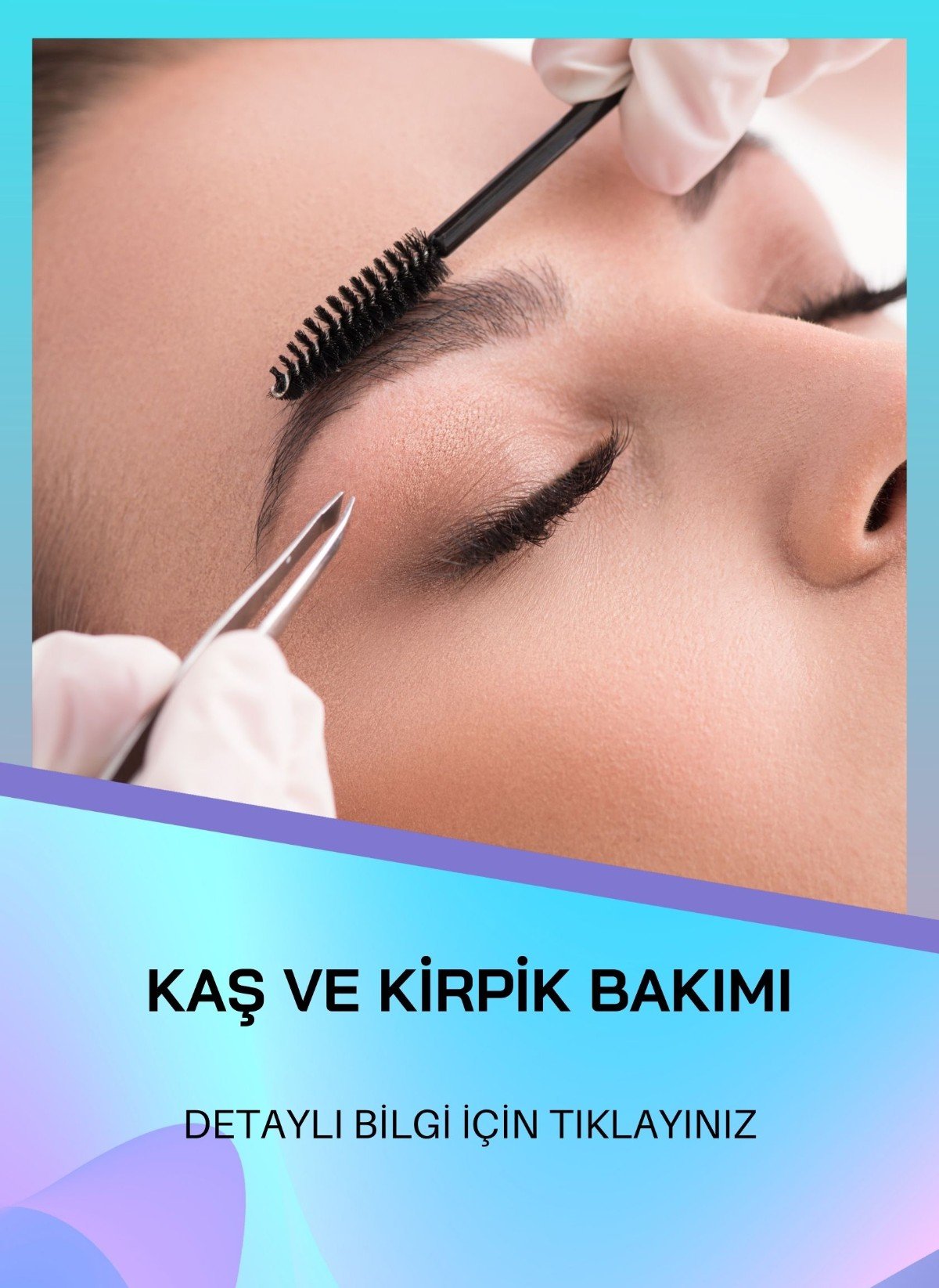 Kaş kirpik bakımı