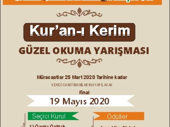 Cami Cemaatleri Yarışıyor