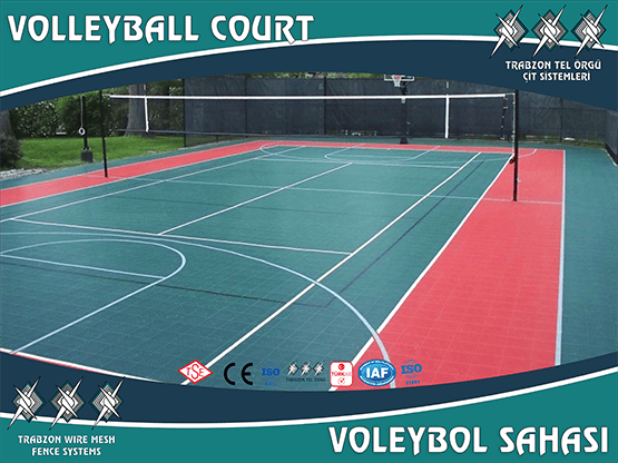 Voleybol Sahası Projeleri ve Çözümleri | Trabzon Tel