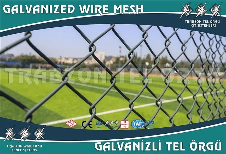 Galvanizli Tel Örgü